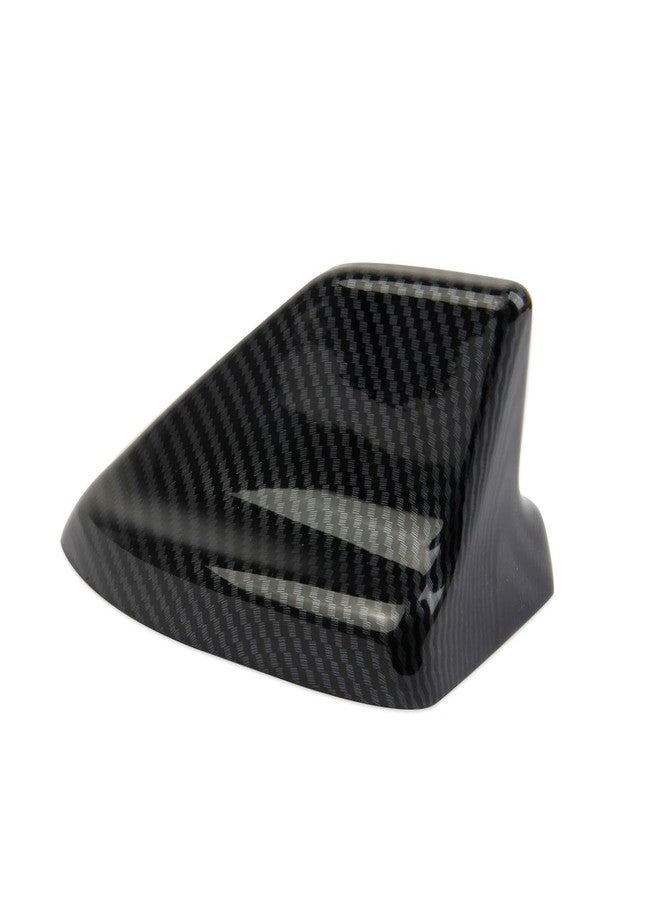 Fewshaw Carbon Fiber Style Shark Fin Shape Roof Antenna Cover Decor Trim for 2021-2025 Ford Mustang - Image 3